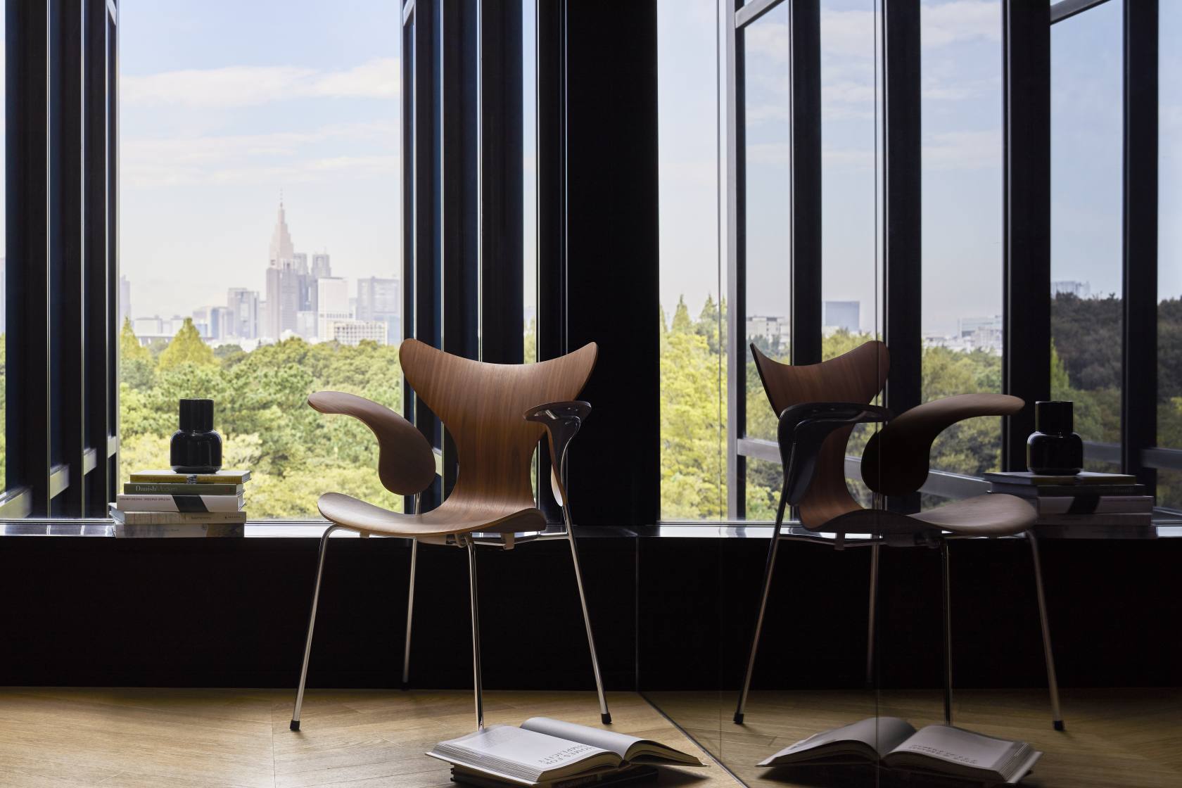 Lily Accoudoir chaise 3208 Fritz Hansen