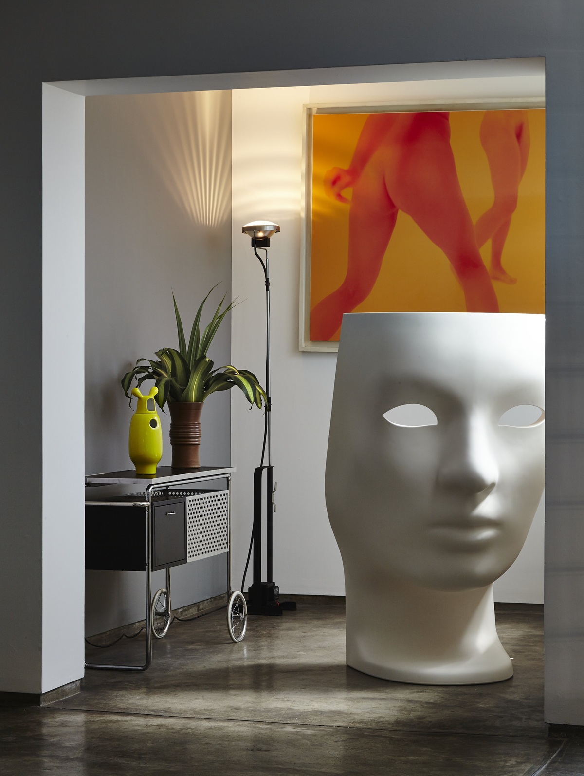 Toio Lampadaire Flos pour lumière indirecte - Différentes couleurs