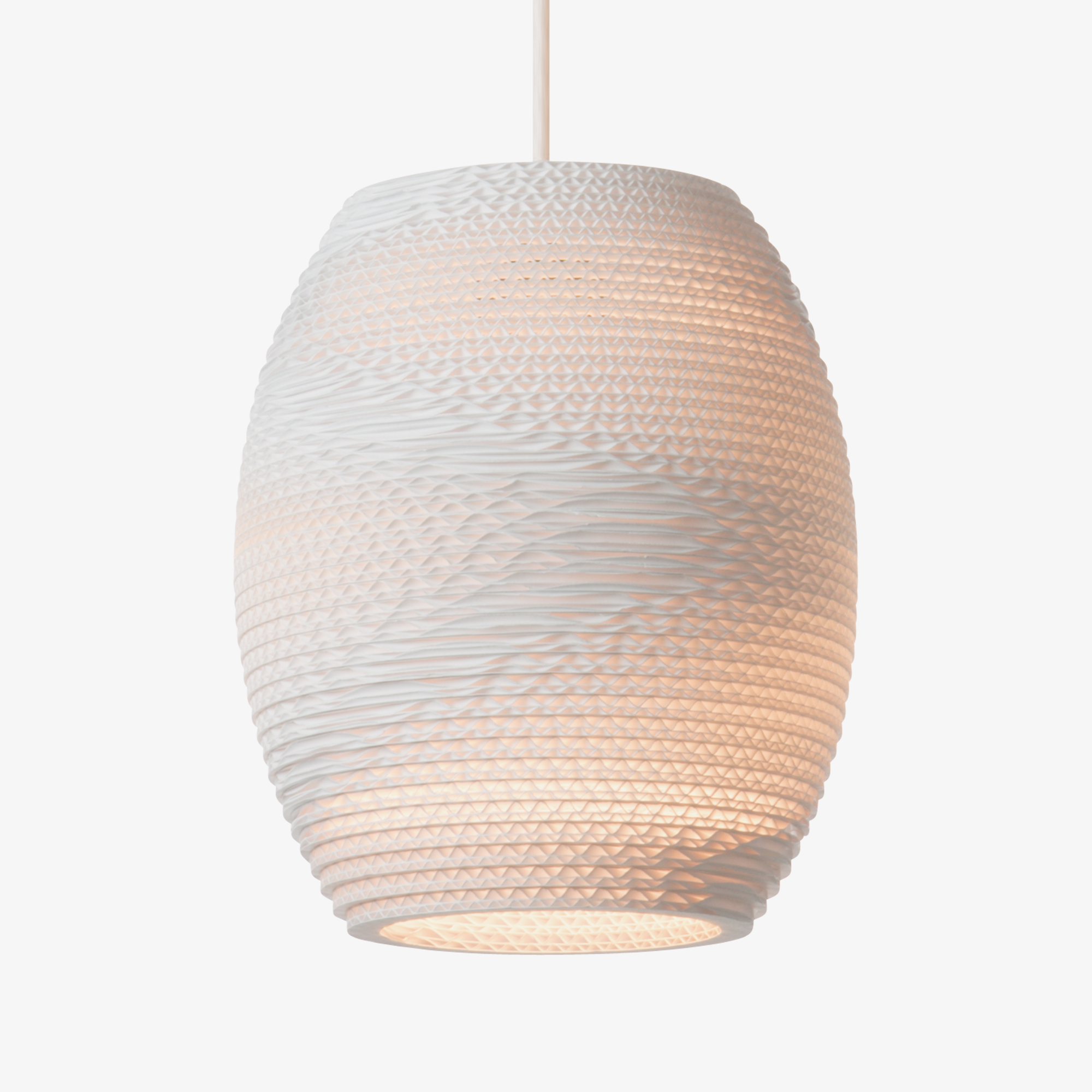 Scraplights Oliv Lampe suspendue Blanc Graypants