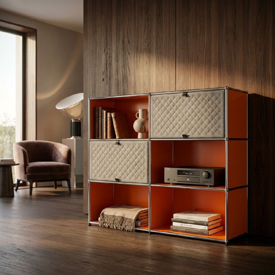 Buffet USM Haller M66 avec panneaux souples - LIVRAISON RAPIDE 