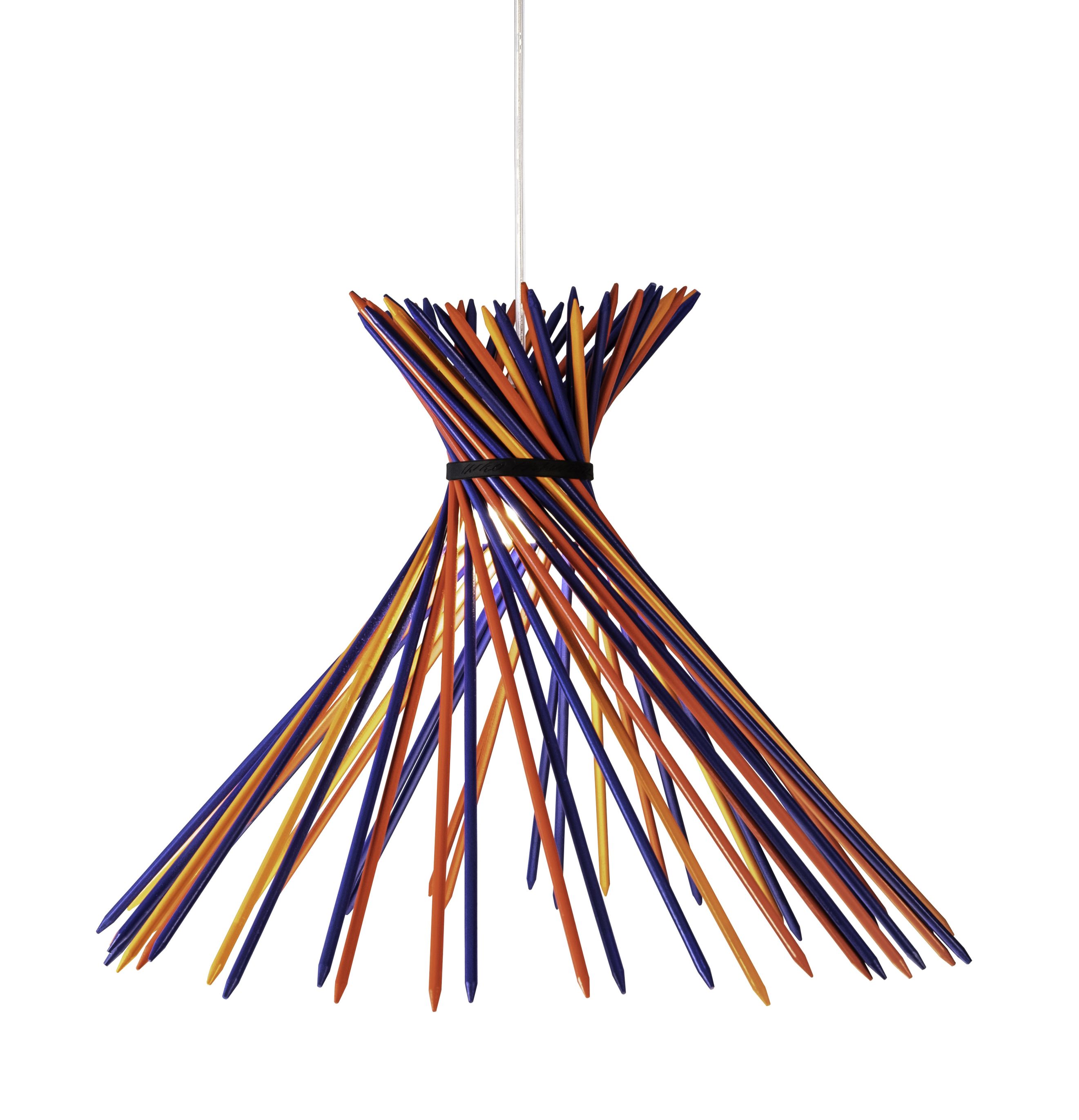 Pic-A-Stic Lampe à suspendre bleu-rouge-lumineux-orange Ingo Maurer
