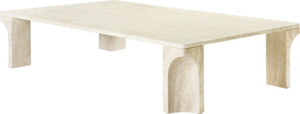 Doric Table basse rectangulaire Gubi