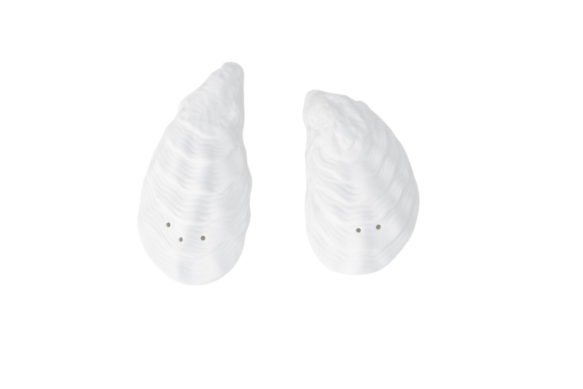 Salière & poivrière Roues à huîtres