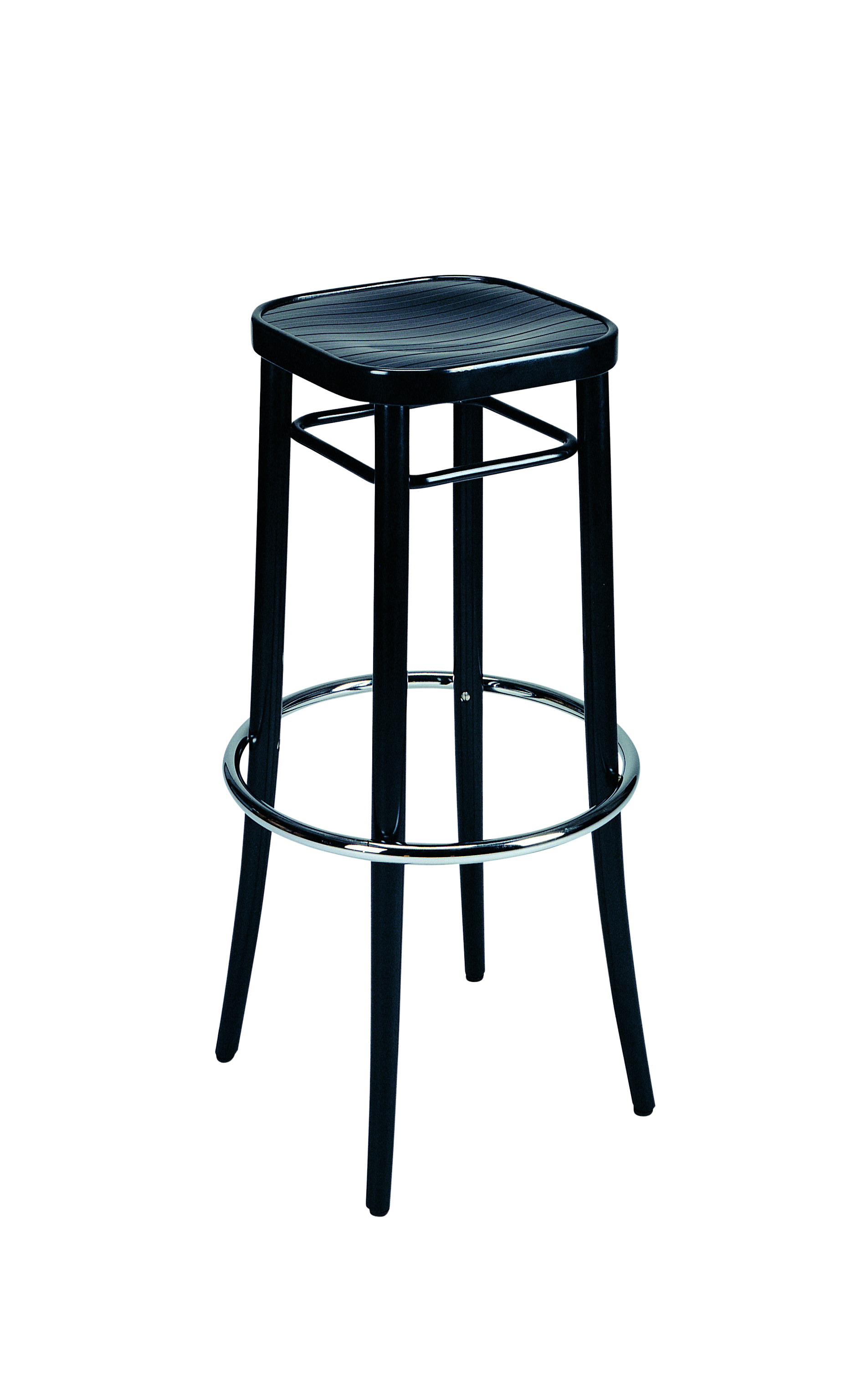Vienna 144 Tabouret de bar avec assise en bois stratifié Wiener GTV Design