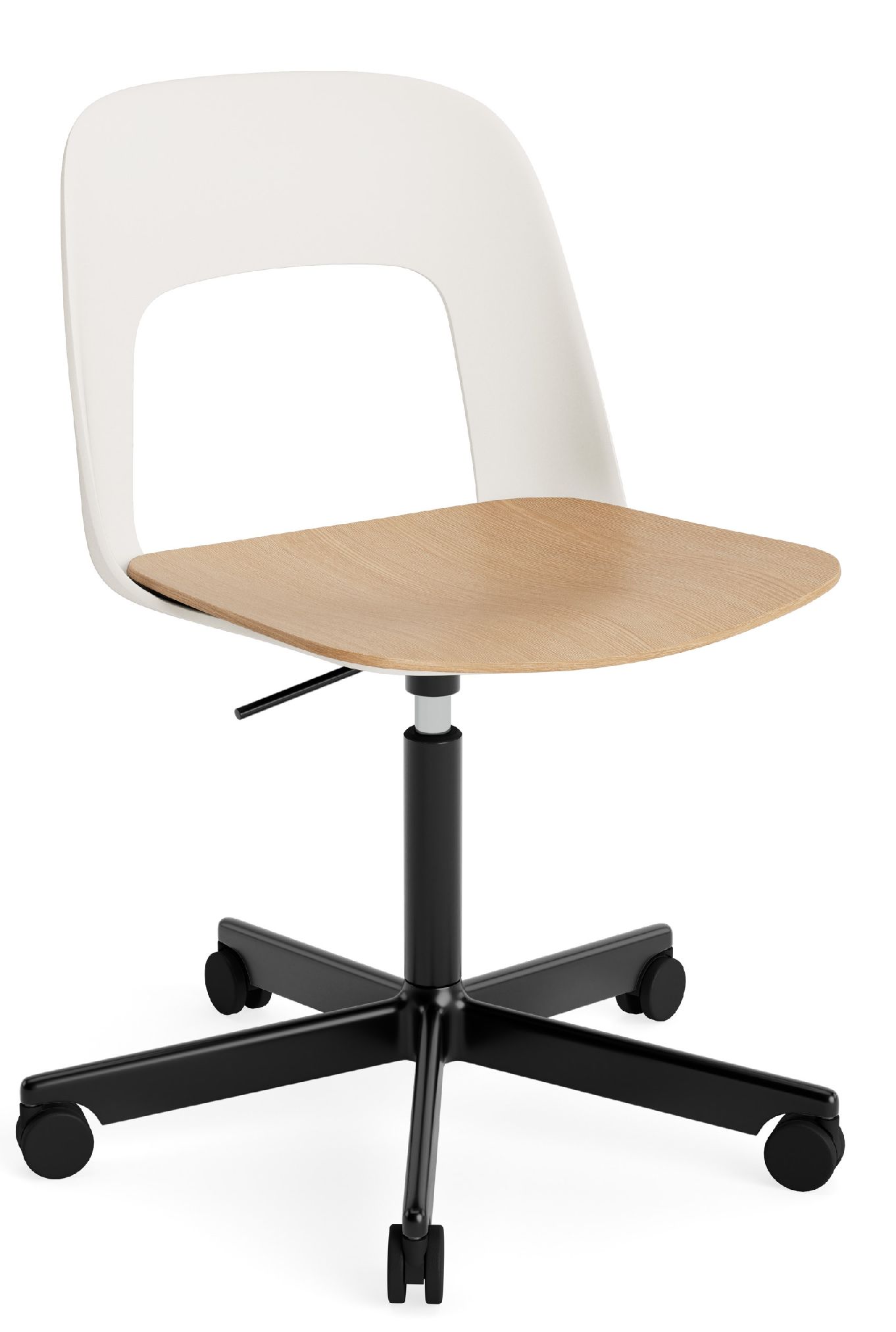 Layout Side Chair 142 chaise à pied pivotante 5 étoiles Hay  