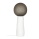 Abat-jour : gris / base : blanc