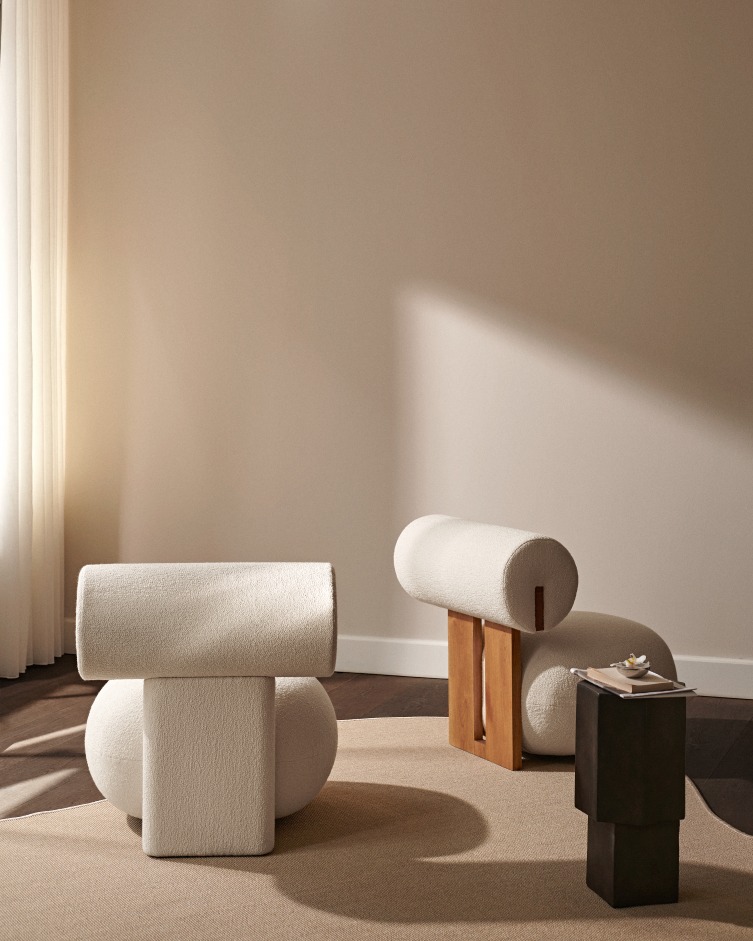 Hippo Lounge Chair Fauteuil Entièrement Rembourré NORR11