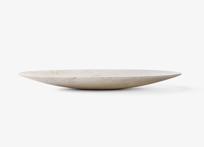 Collect Plate SC55 Bol Travertine AndTradition