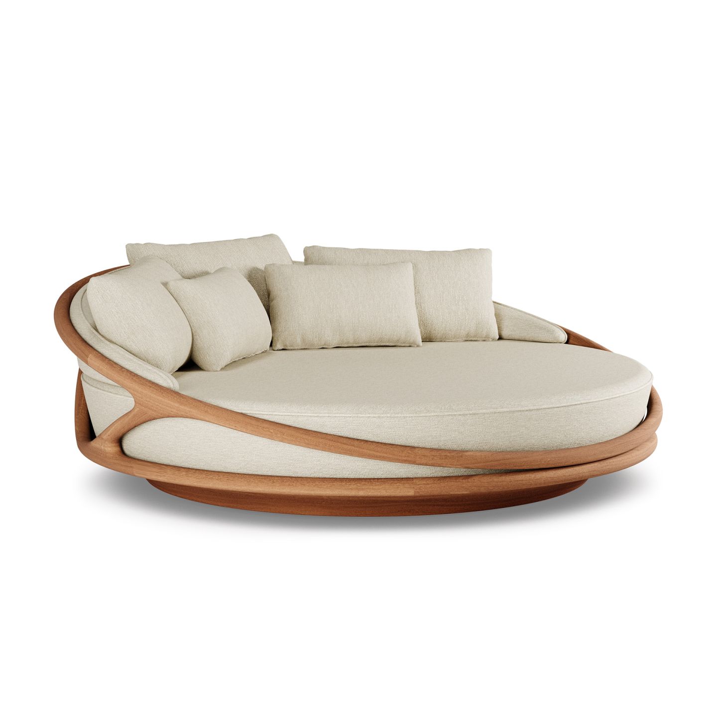 Chaise longue de jardin Solis Morpho