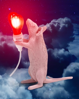 Mouse Lamp Step Love Edition Lampe de table USB Seletti