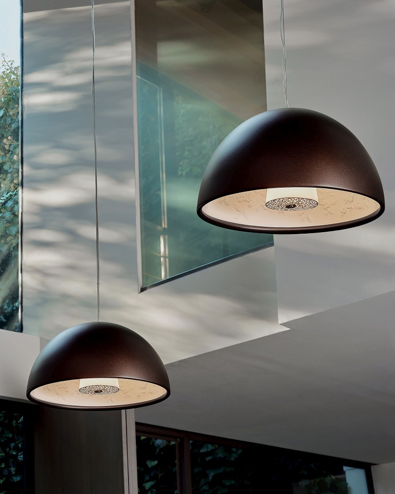Skygarden Small Lampe suspendue Flos Rost