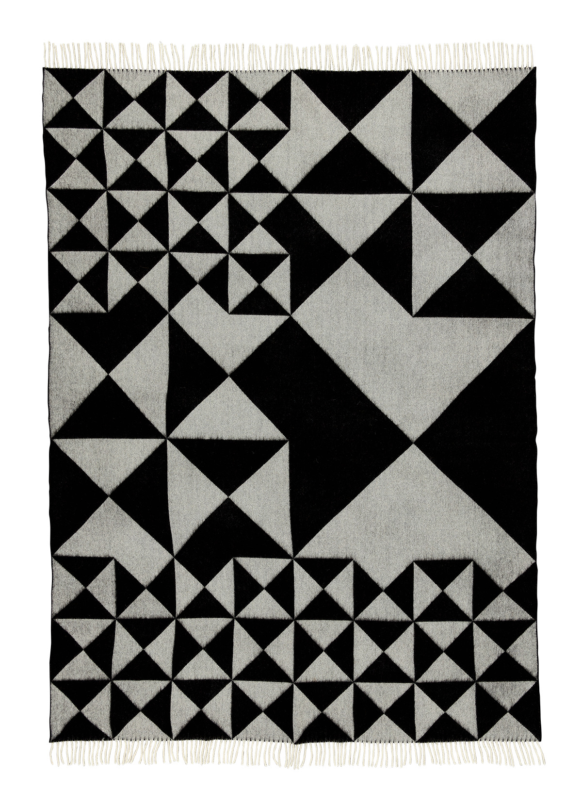 Mirror Throw Coussin Noir Verpan