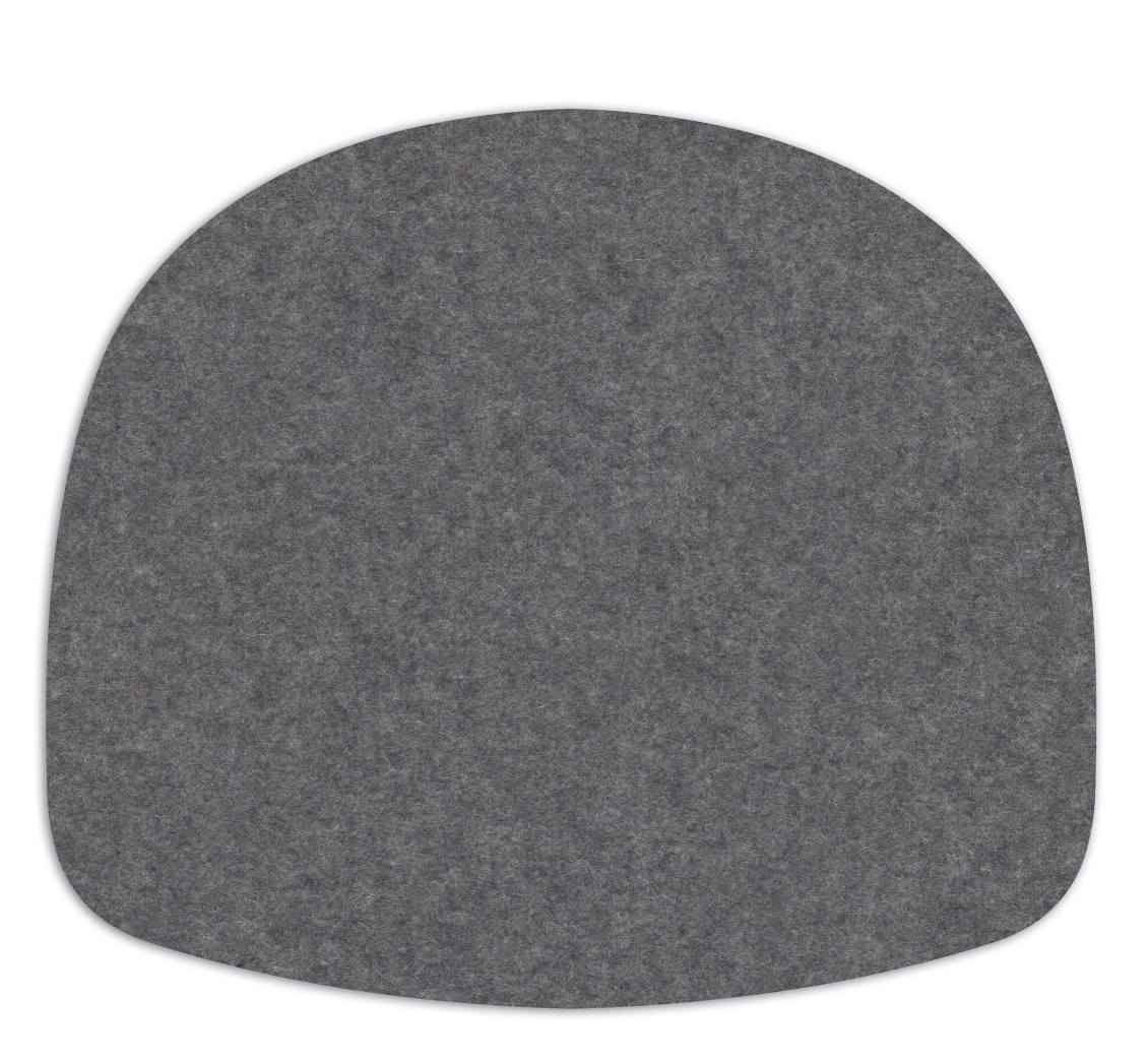 Coussin d’assise – assise en feutre About A Stool Hey Sign Anthracite OFFRE SPECIALE