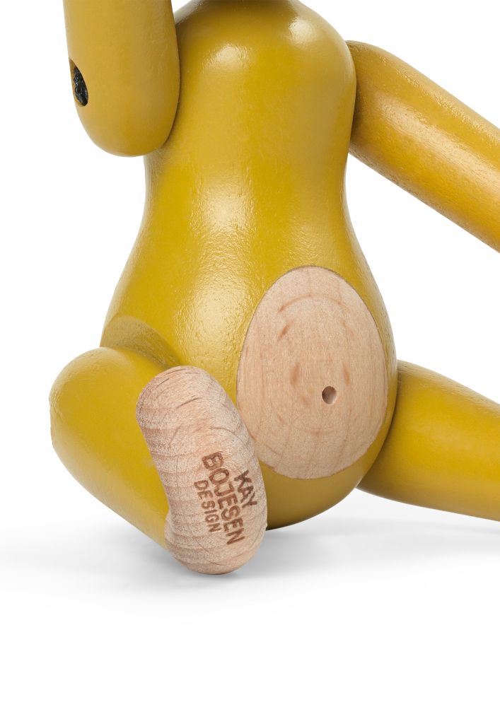 Singe Mini coloré Kay Bojesen Vintage Jaune