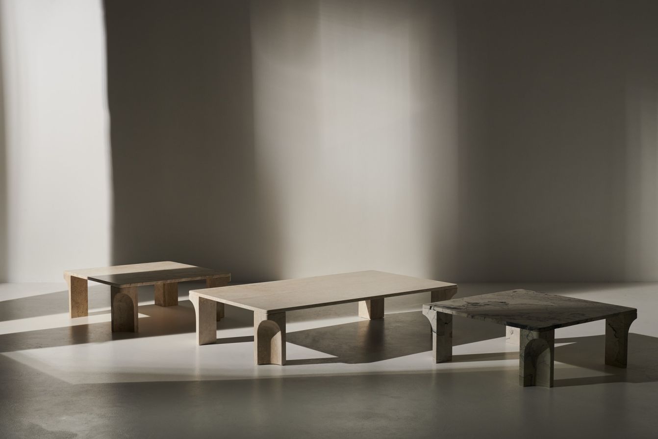 Doric Table basse rectangulaire Gubi