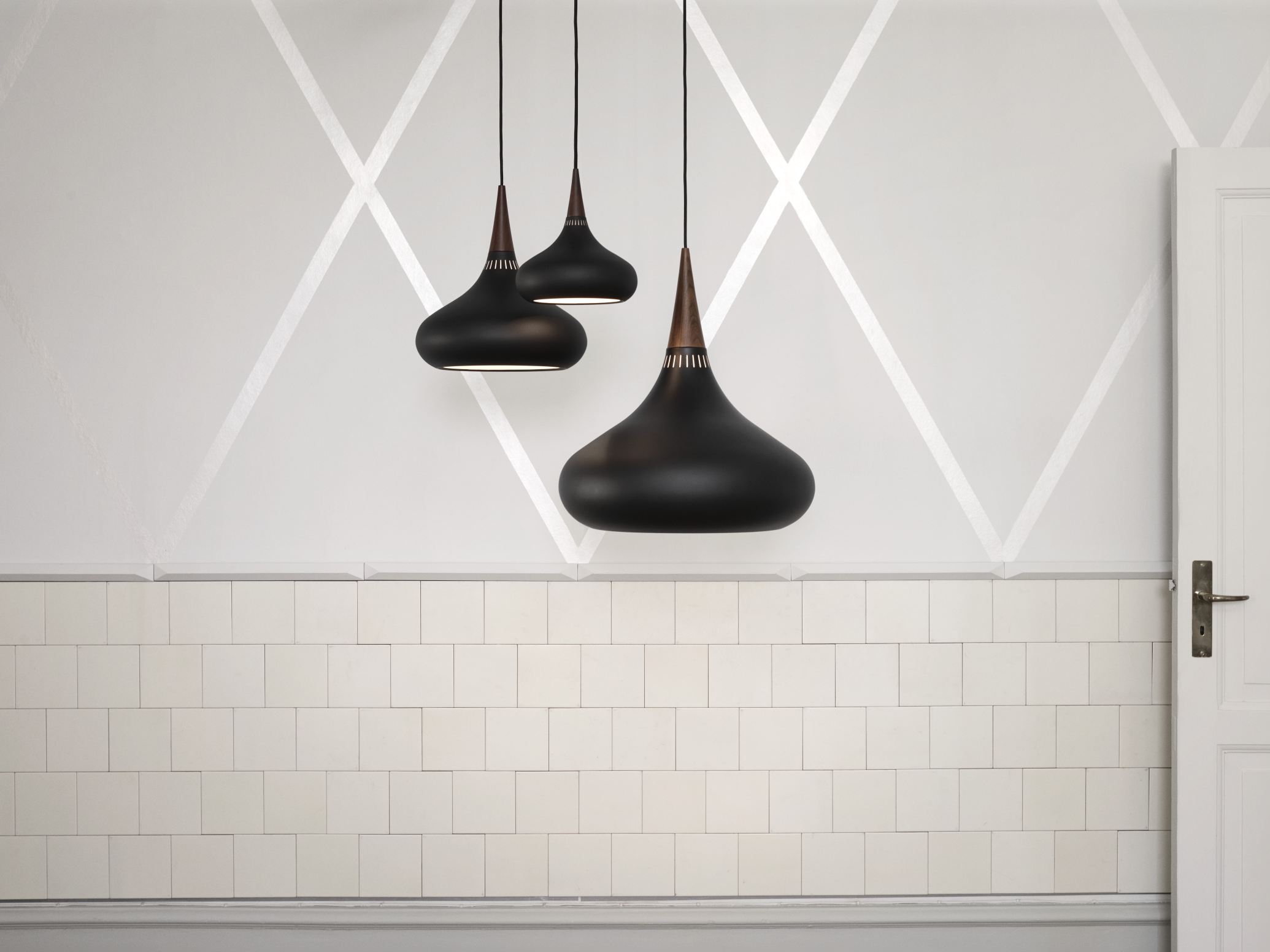 Orient Lampe suspendue ARGENT Fritz Hansen OFFRE SPECIALE