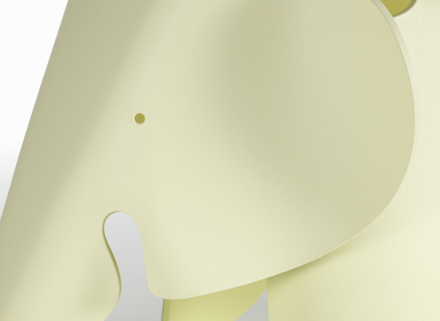 Eames Elephant tabouret RE Vitra jaune canari