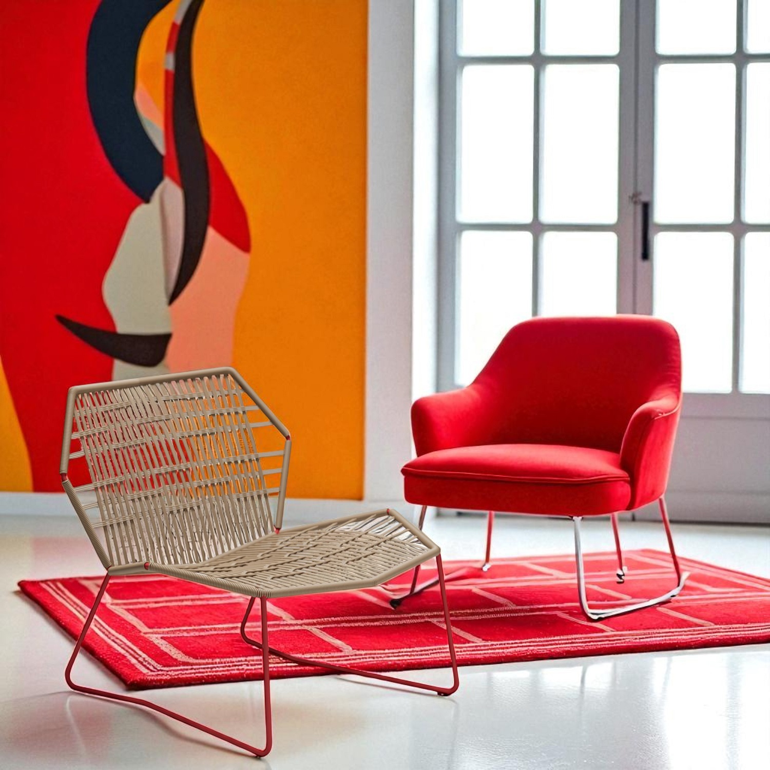 Tropicalia TR0 Armchair Fauteuil laqué Moroso