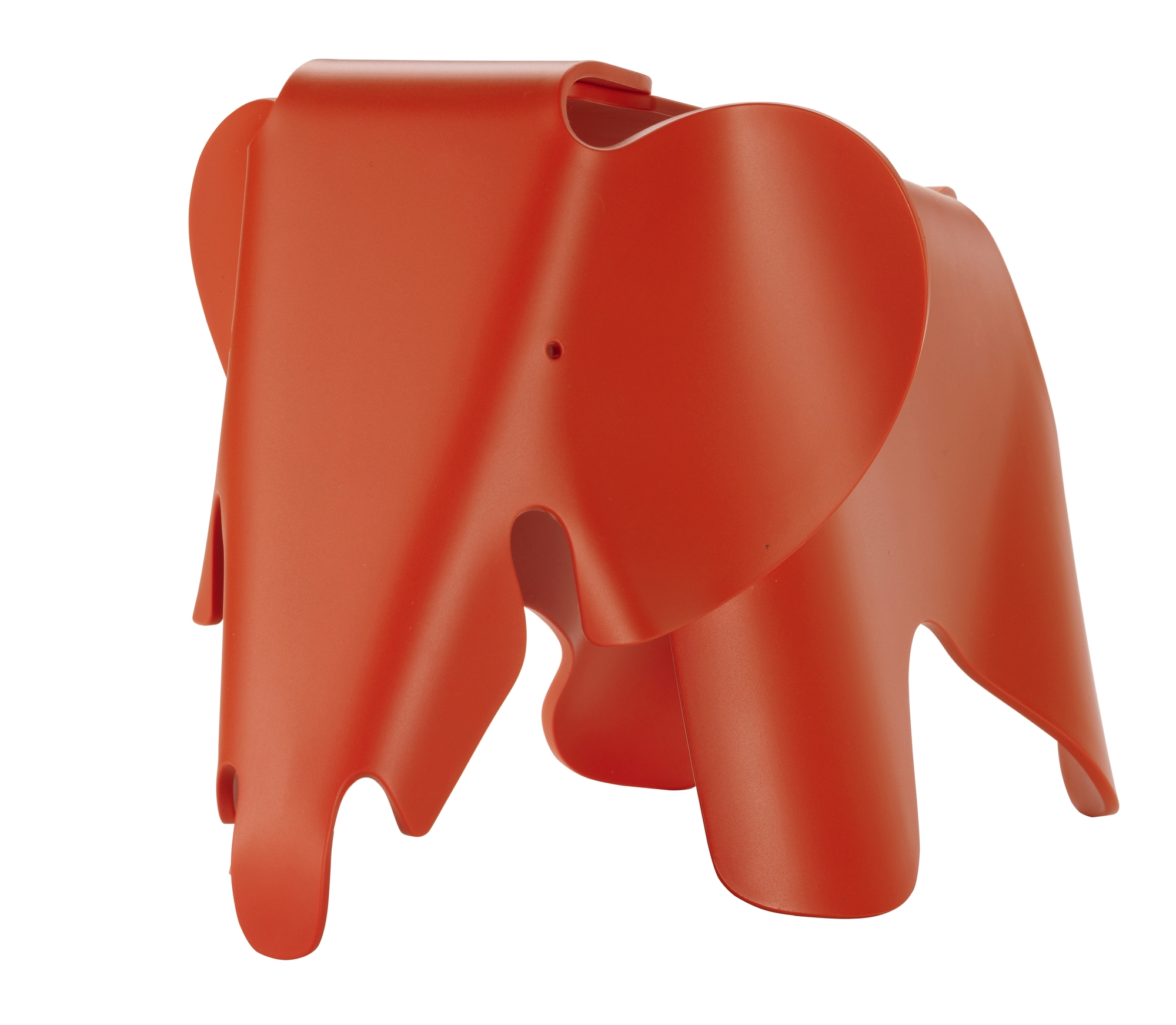 Eames Elephant Tabouret poppy rouge Vitra 