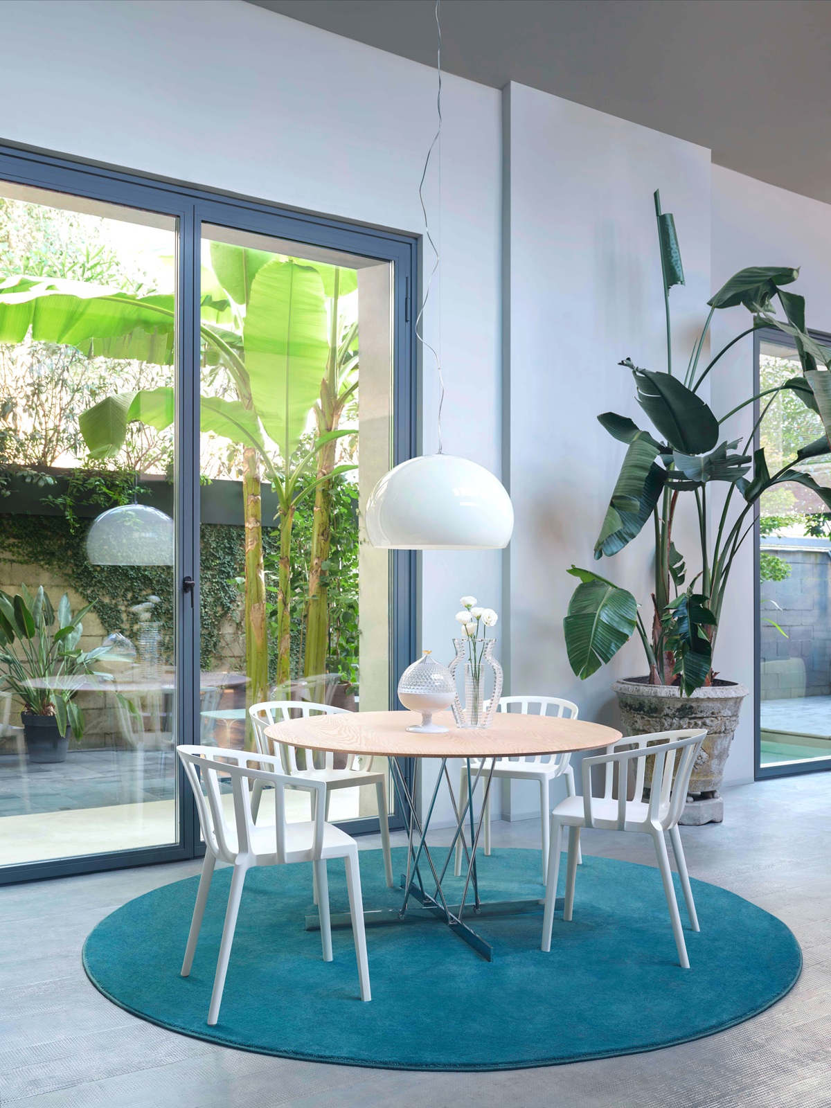 Venice Mat Chaise de Salle à Manger Kartell