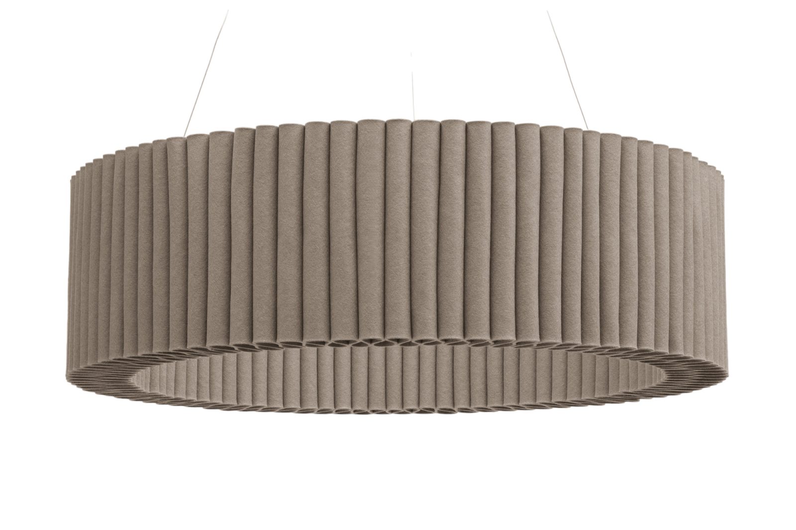 Objet de plafond Welle avec dispositif de suspension inclus
