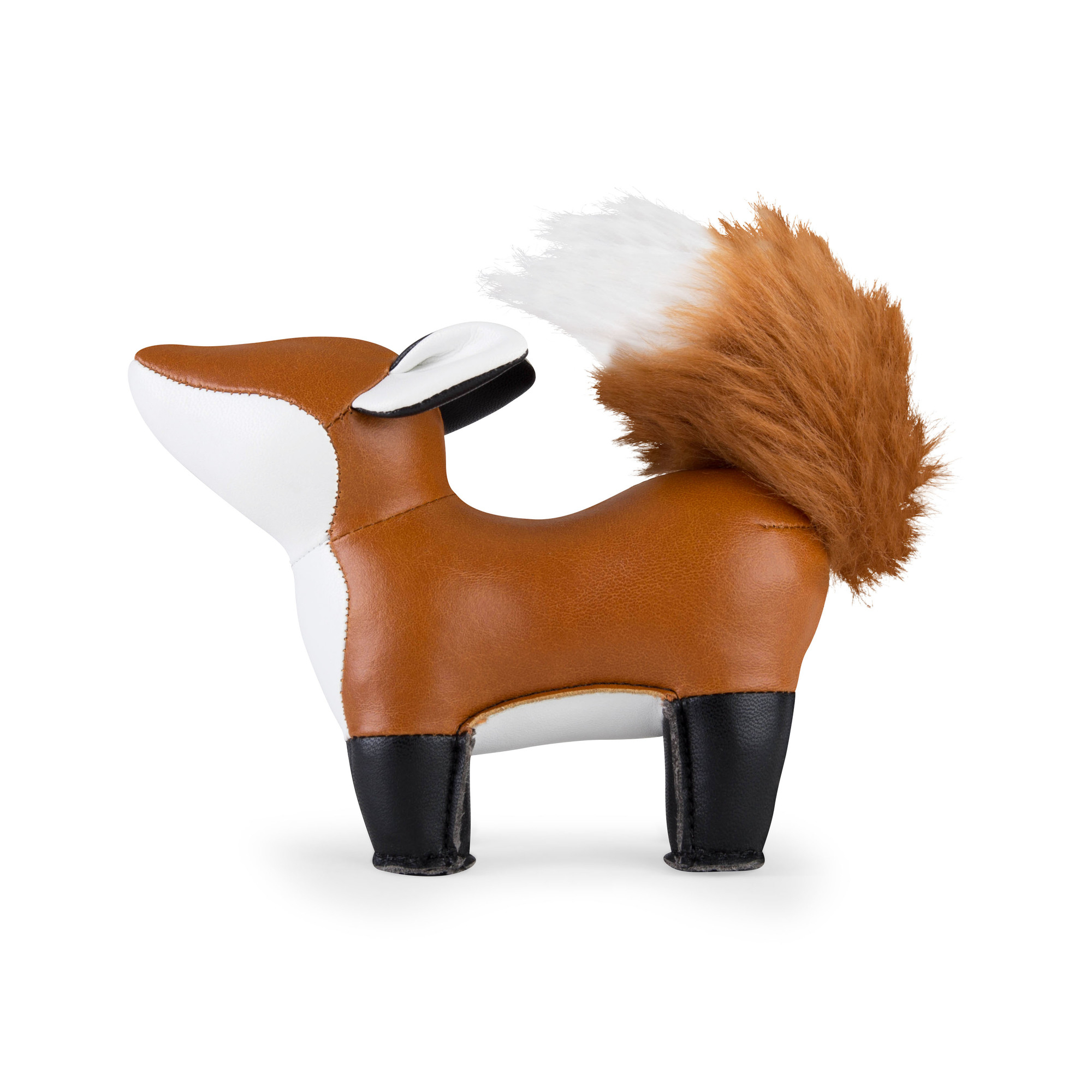 Presse-papiers Renard Furi Tan/Blanc Züny