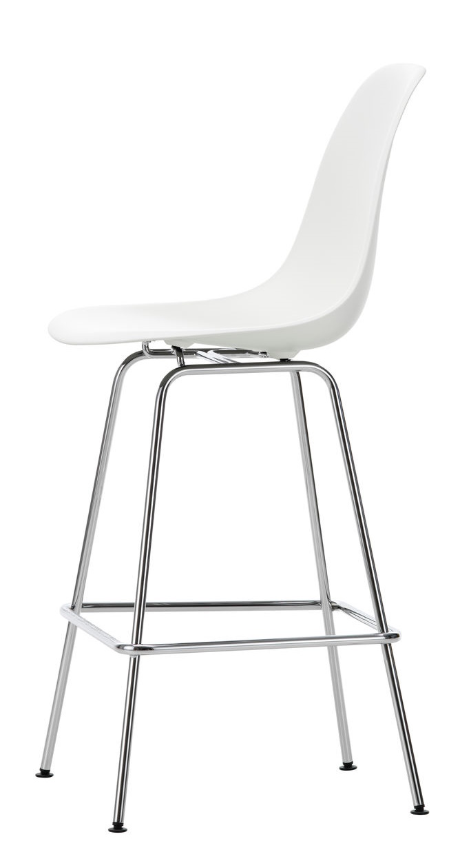 Eames Plastic Bar Stool Tabouret de bar moyen Vitra
