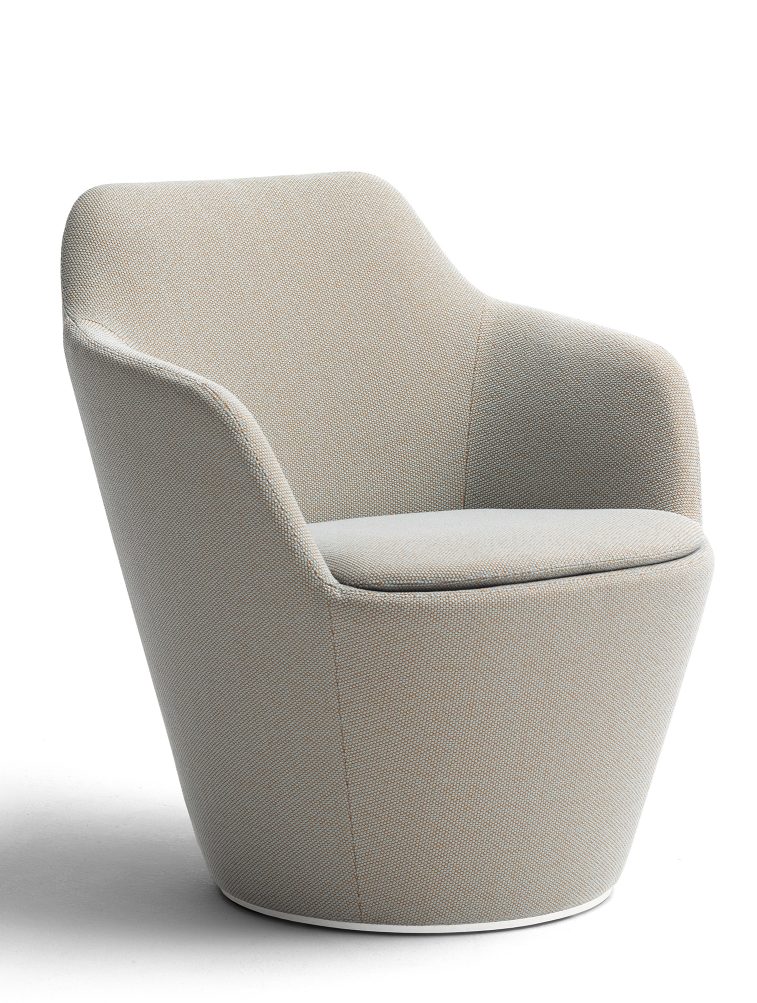 Flint fauteuil pivotant avec pied assiette pivotant Cor 