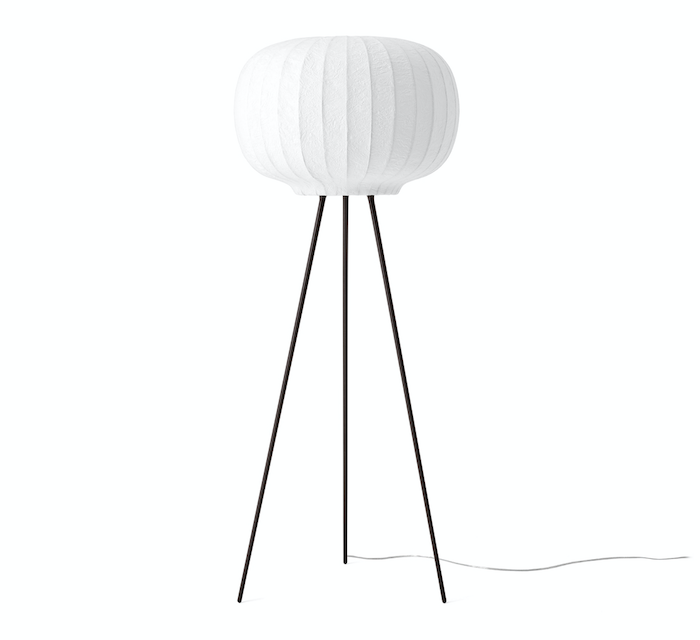Paper Floor Lamp Lampadaire Chêne Foncé Vipp