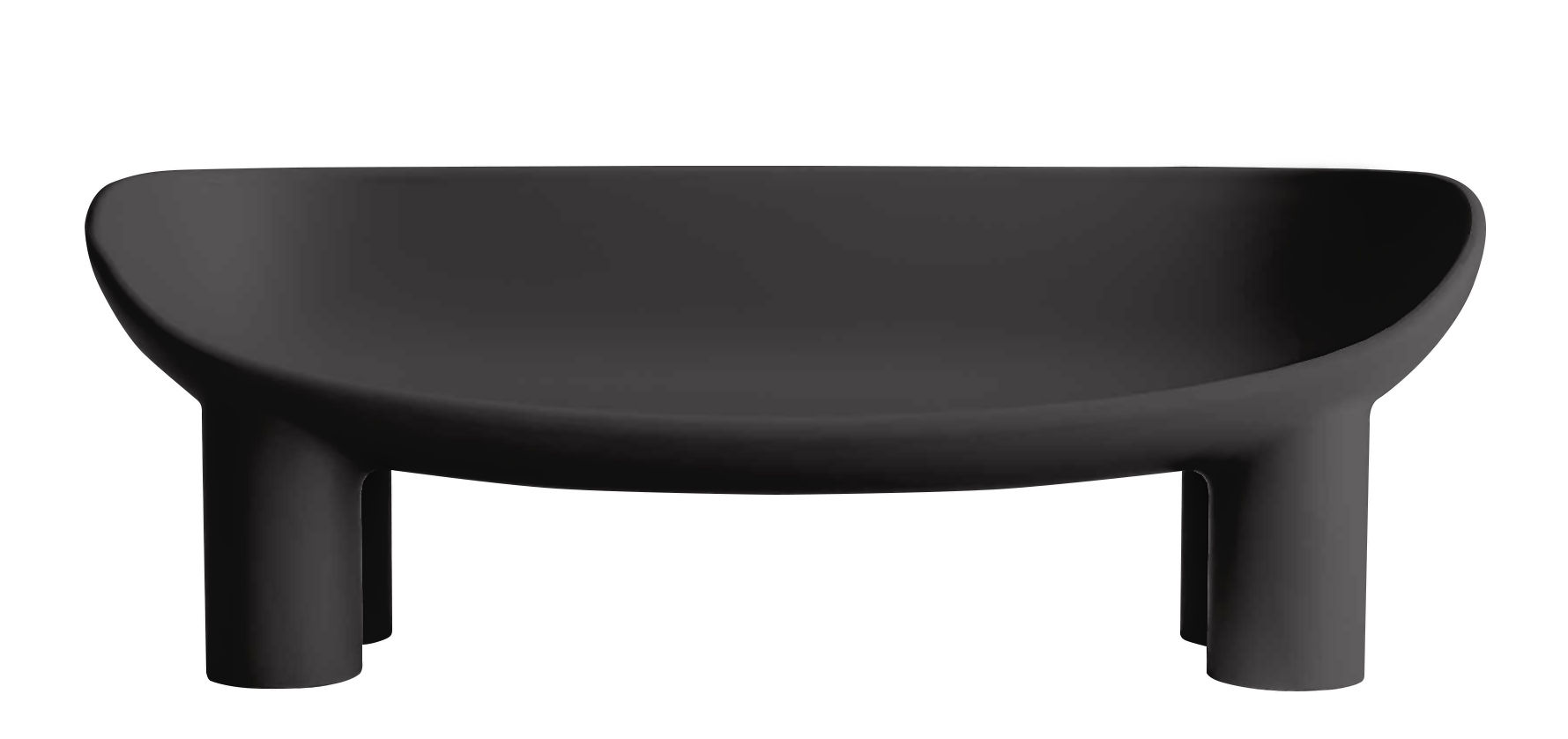 Roly Poly Banque Driade Anthracite