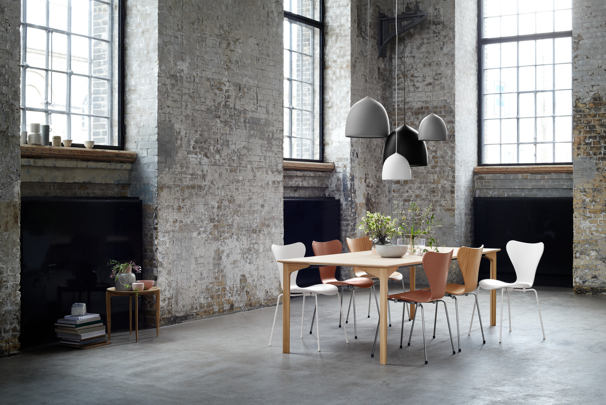 Suspence P2 Lampe à Suspension Fritz Hansen Blanc