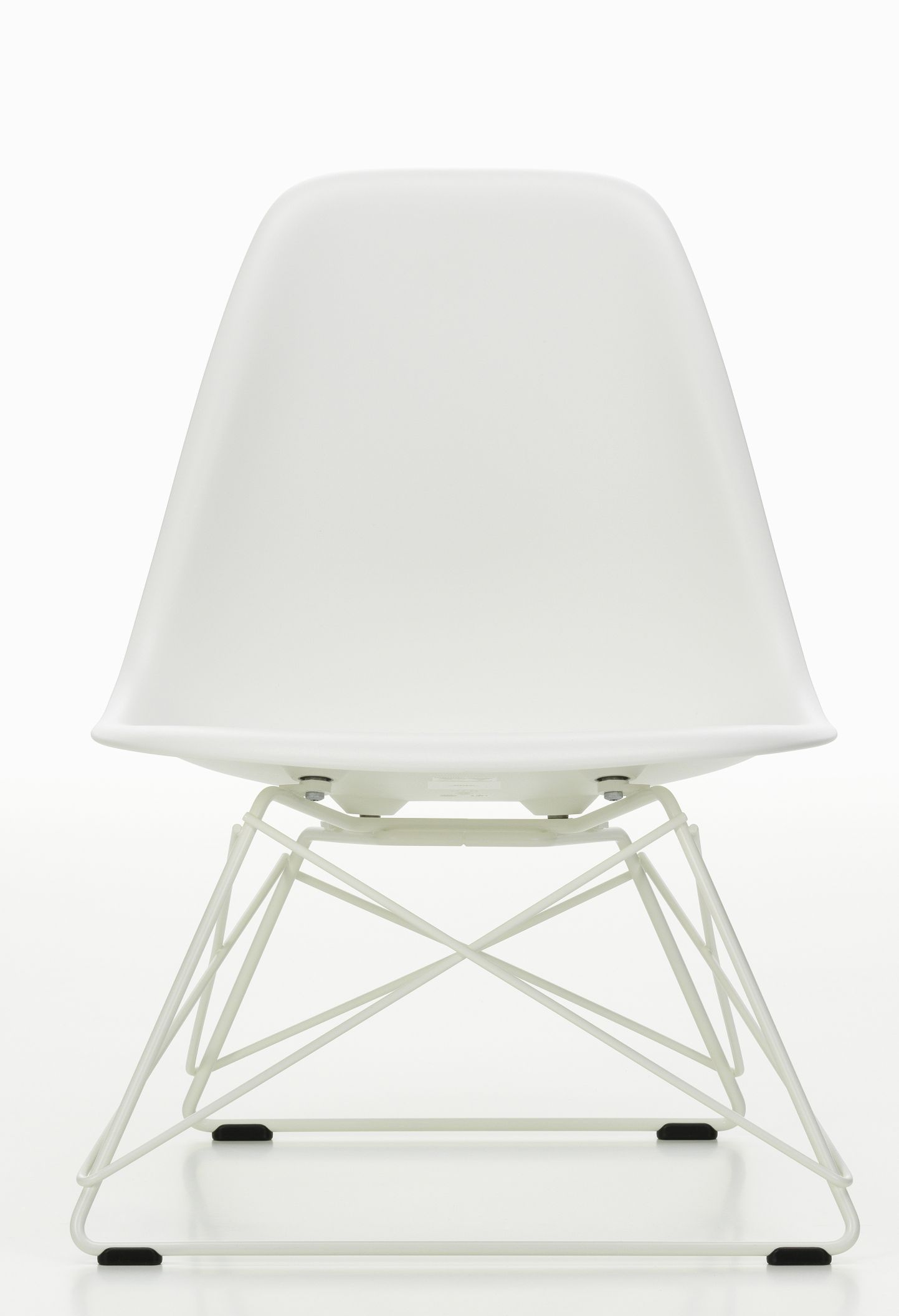 Eames Plastic Side Chair LSR chaise Vitra