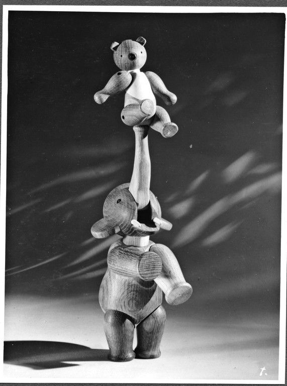 Ours figurine en bois petite Kay Bojesen OFFRE SPECIALE