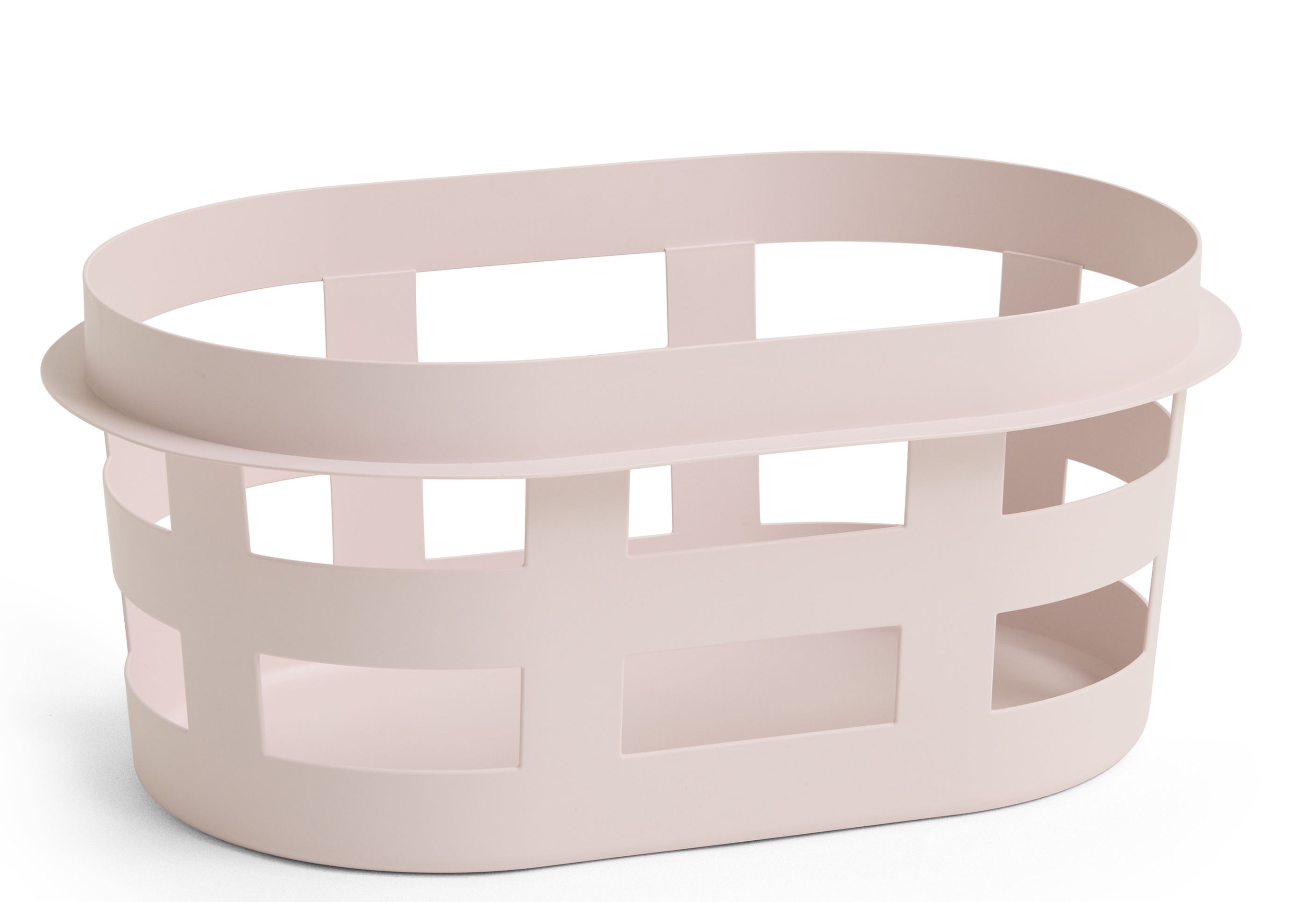 Panier à linge S RECYCLÉ rose foin