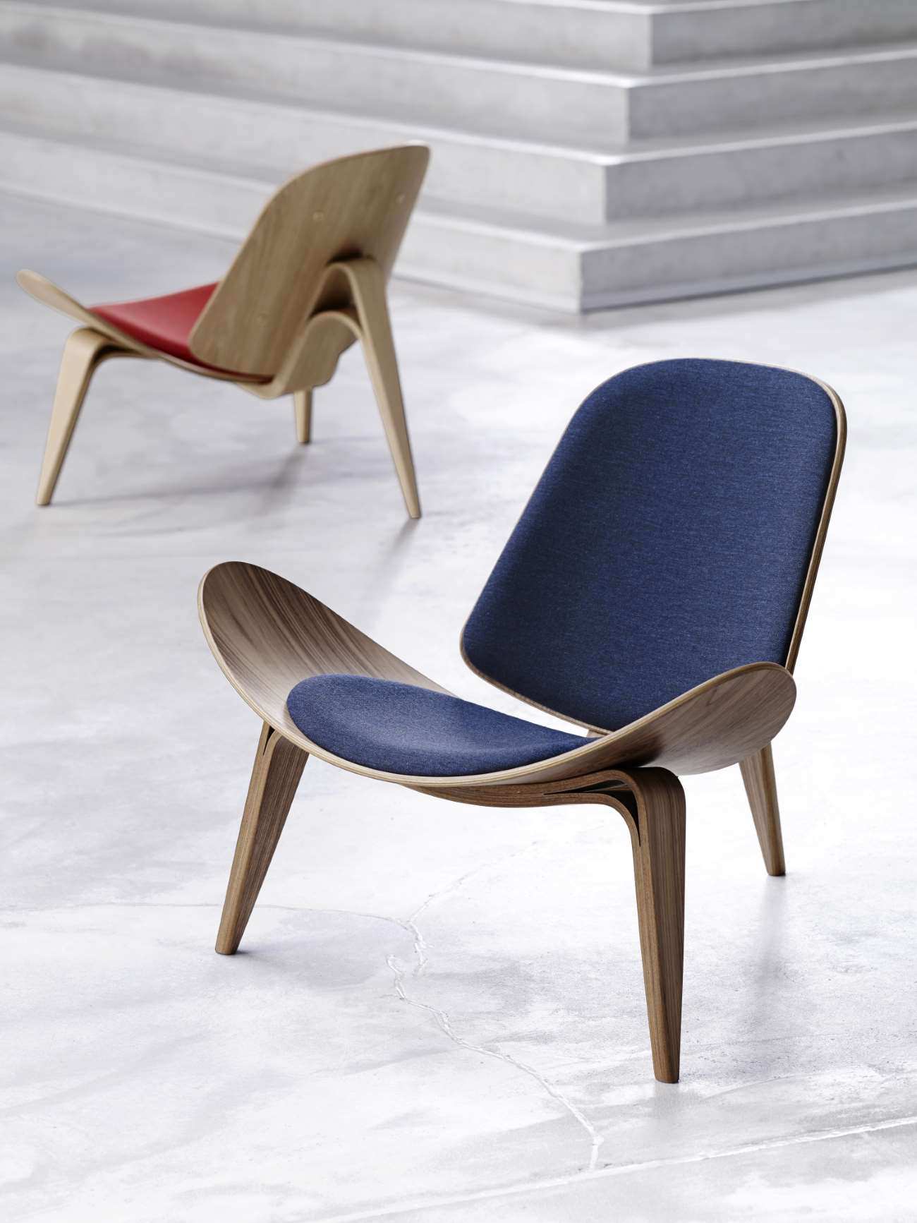 CH07 Shell Chair chaise Carl Hansen & Søn