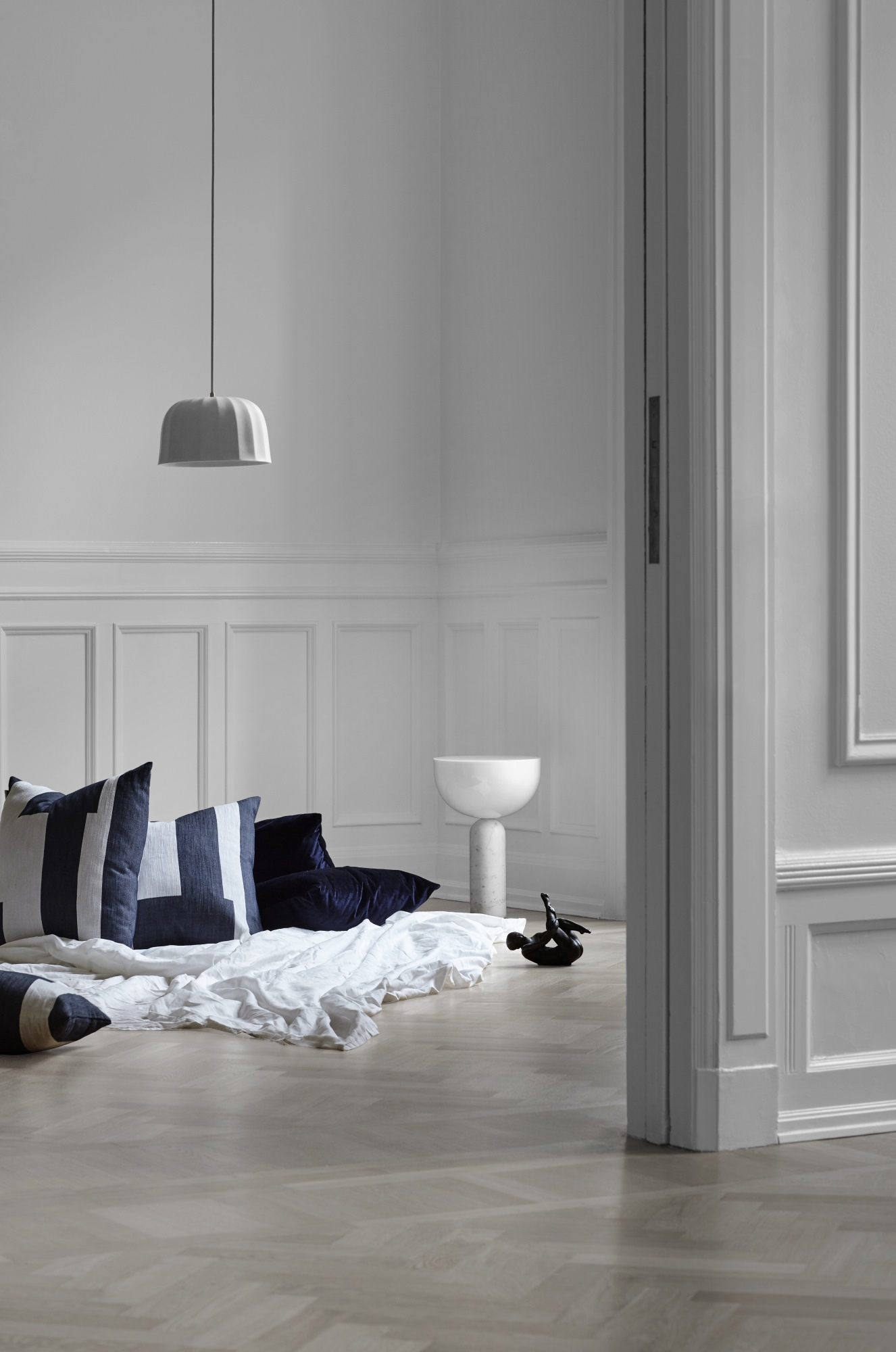 Kizu Lampe de table blanc New Works