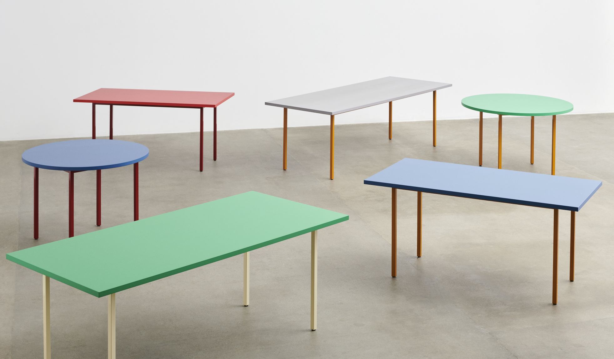 Two Colour Table Longueur 200 cm Hay