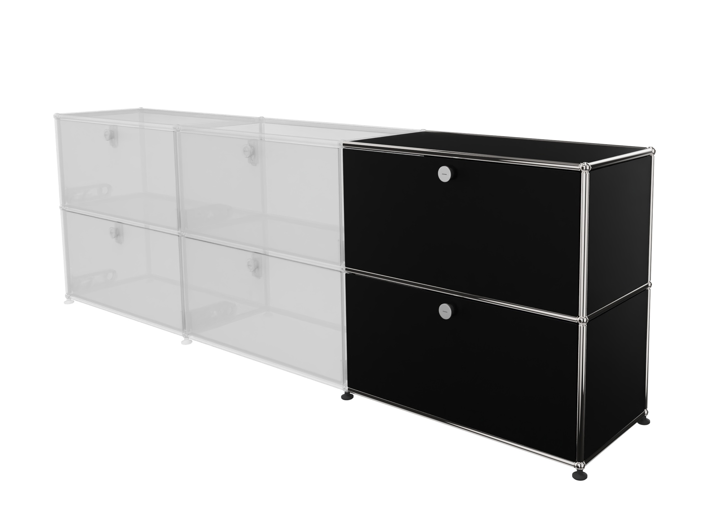 Ensemble d'extension USM Haller à volets horizontaux 2