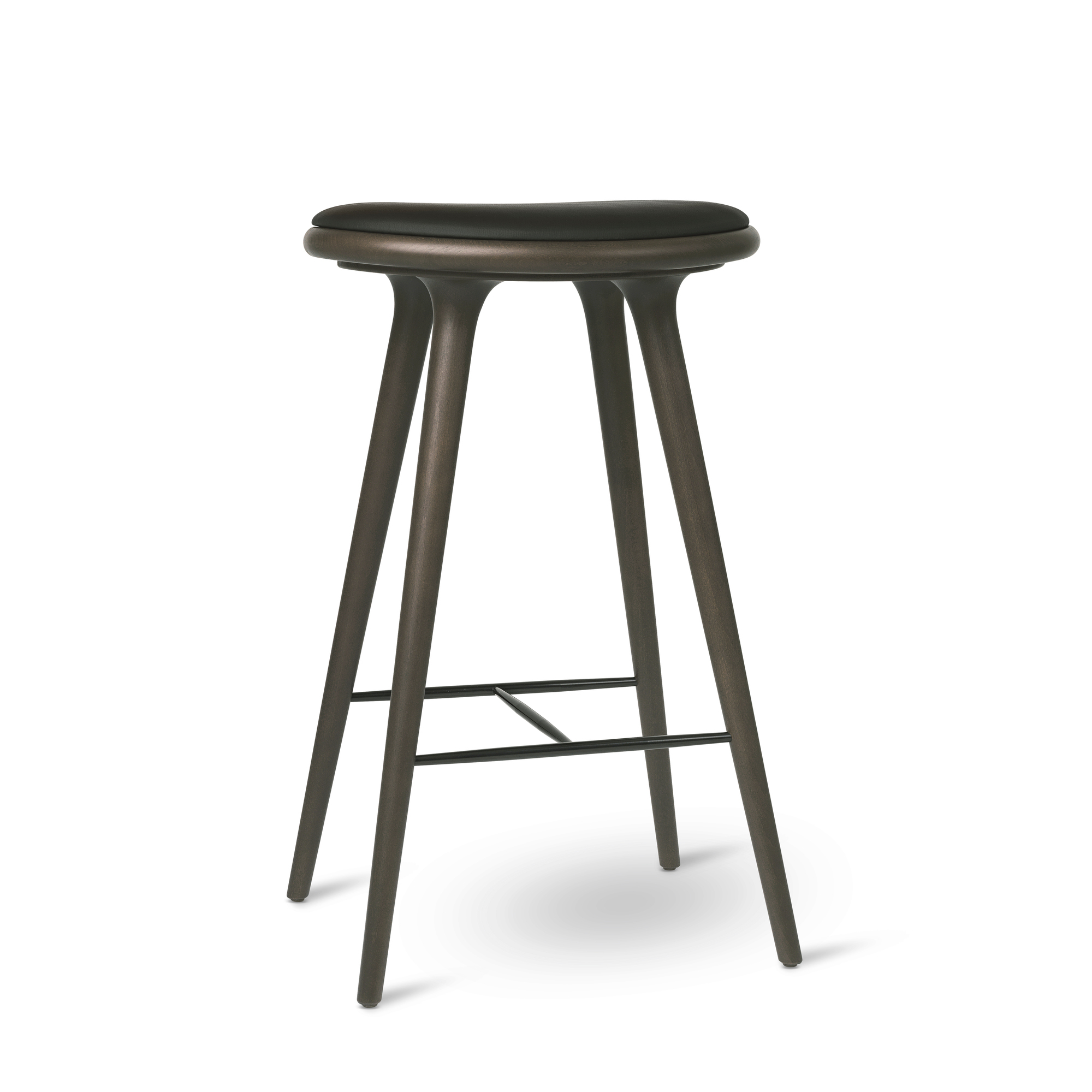 Stool Tabouret / Tabouret de bar Sirka gris couleur hêtre Mater