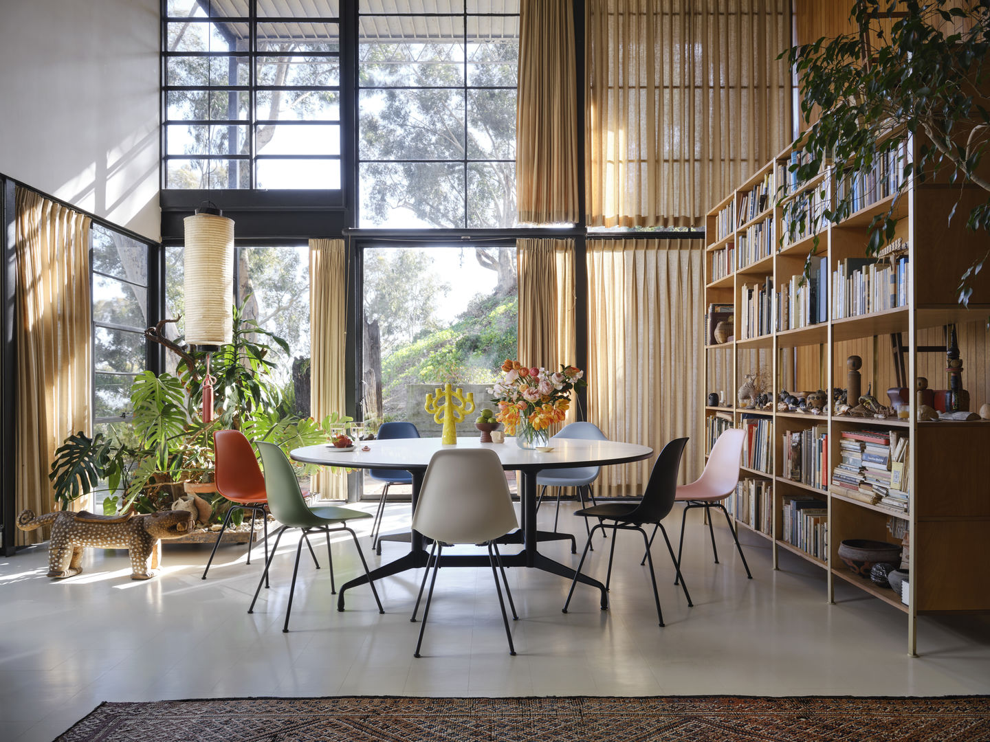 Eames Plastic Side Chair DSX chaise Vitra