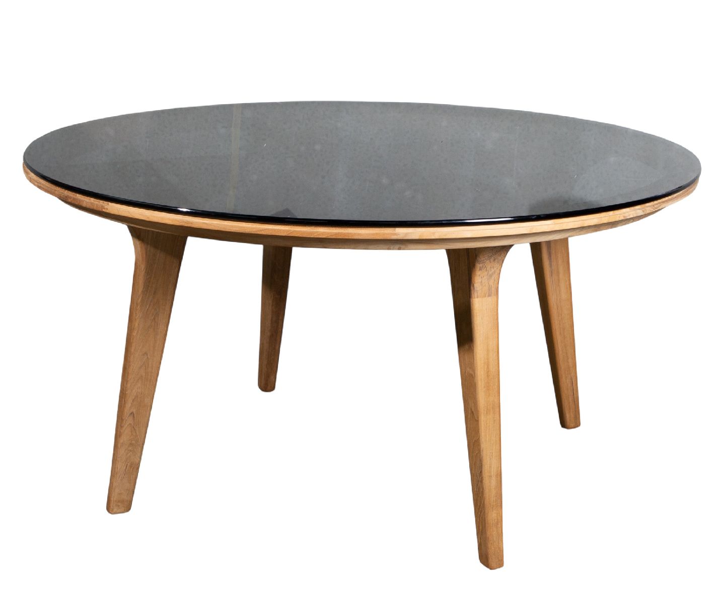 Aspect Table ronde d'extérieur Table Cane-Line 