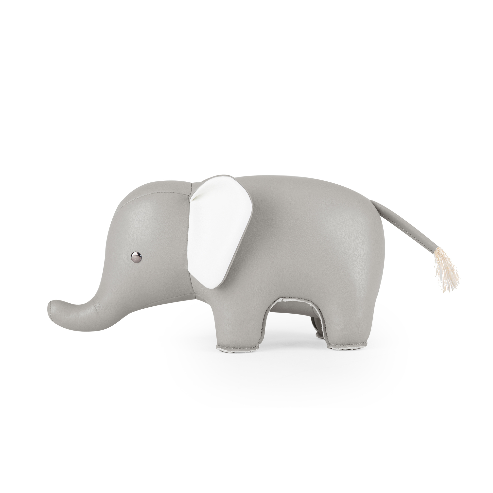Serre-livres Classic Eléphant Gris/Blanc Züny
