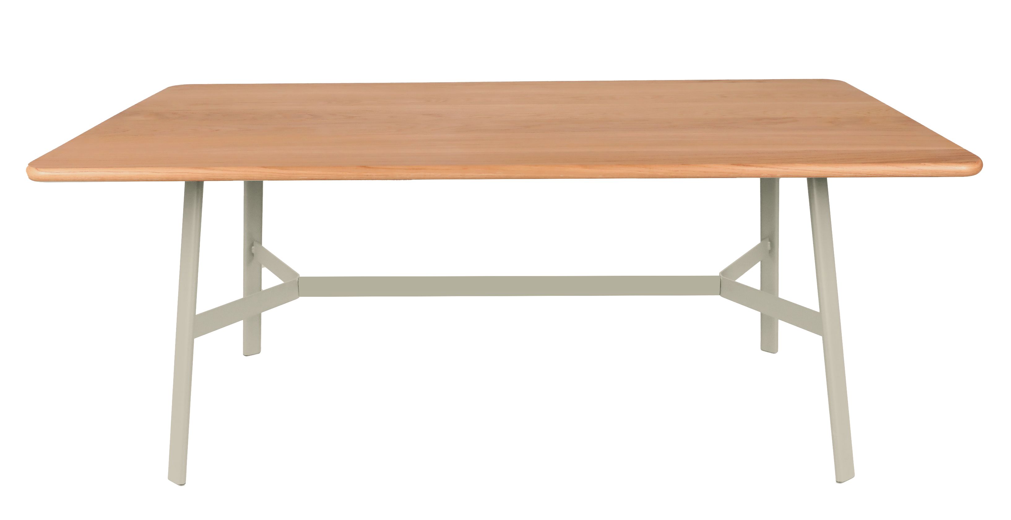 SO'O / SO O Table de salle à manger en chêne 180 × 90 cm Intérieur Fermob
