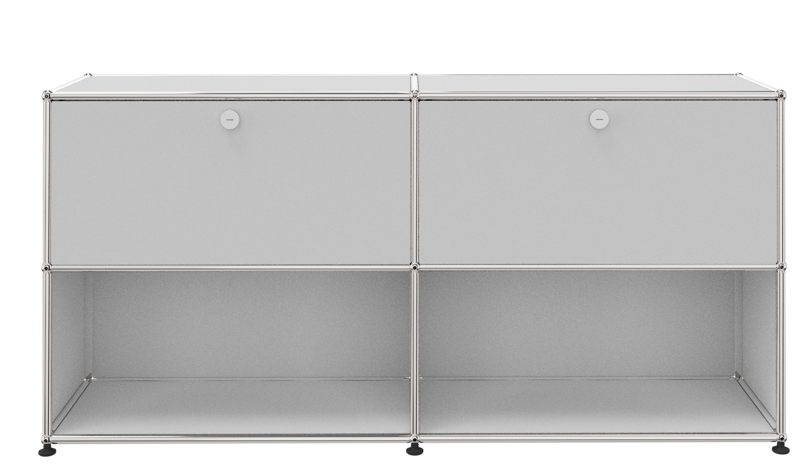 USM Haller Buffet 2 Volets / 2 Ouverts Blanc pur - FAST DELIVERY USM Haller Buffet 2 Volets / 2 Ouverts Blanc pur - FAST DELIVERY