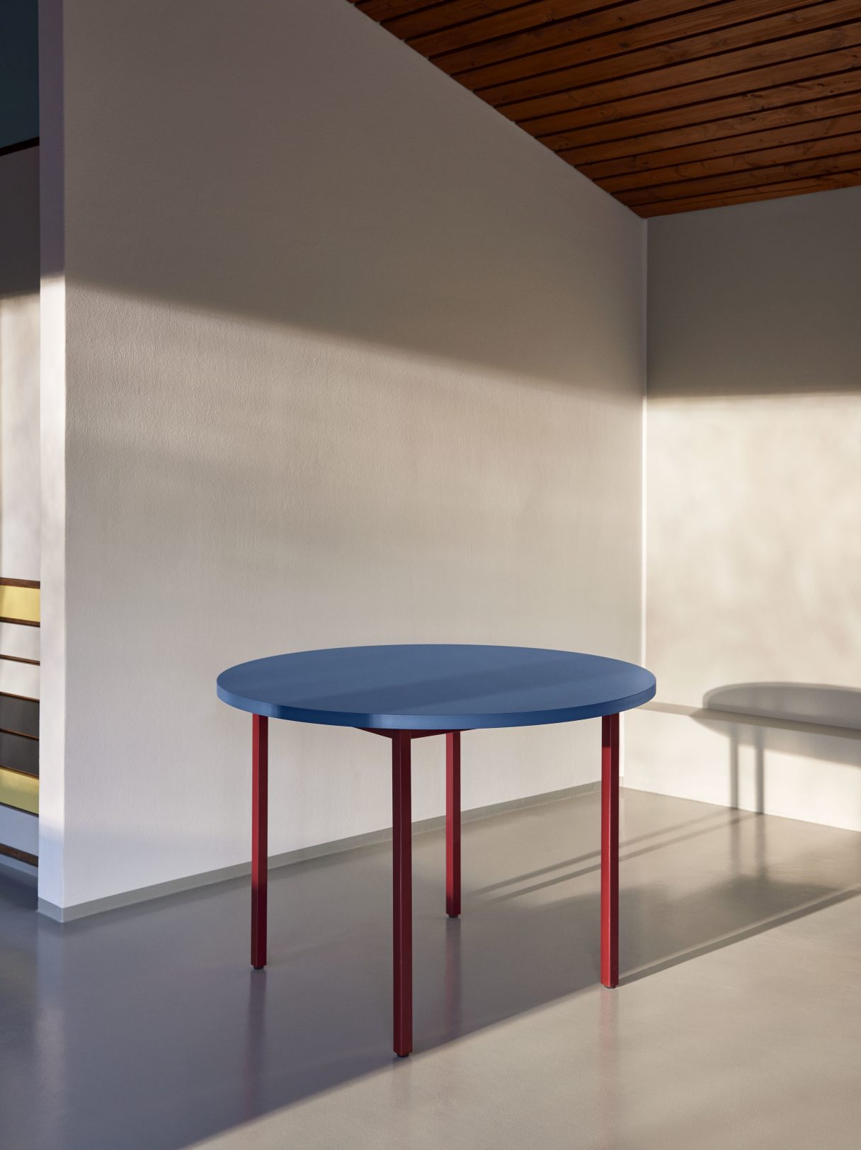Two Colour Table 120 cm Hay Vert menthe - Ocre