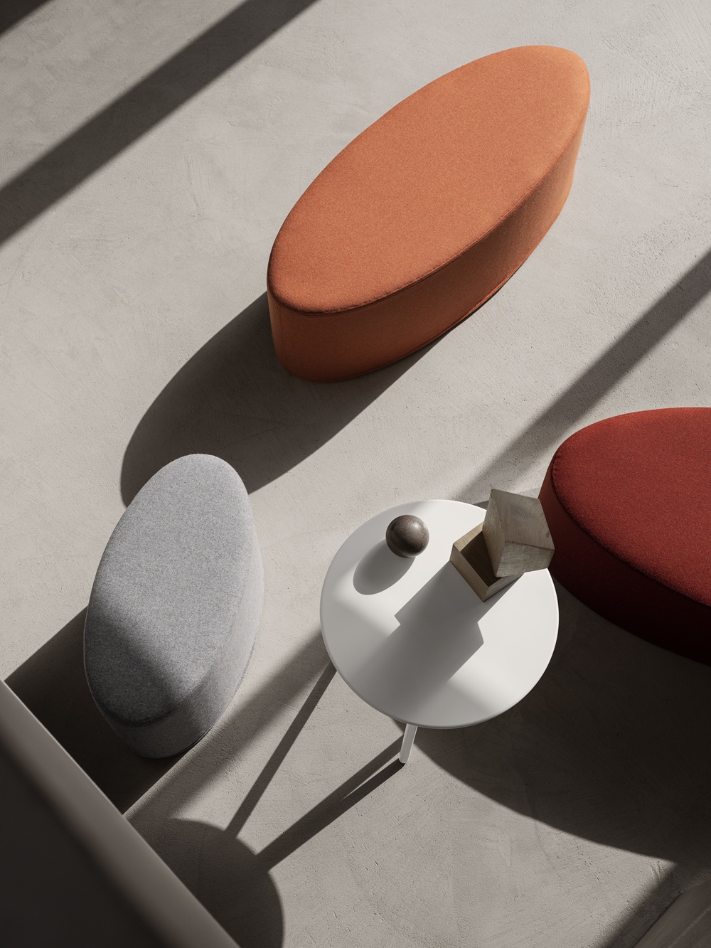 Bon Bon Pouf Tabouret grand Softline