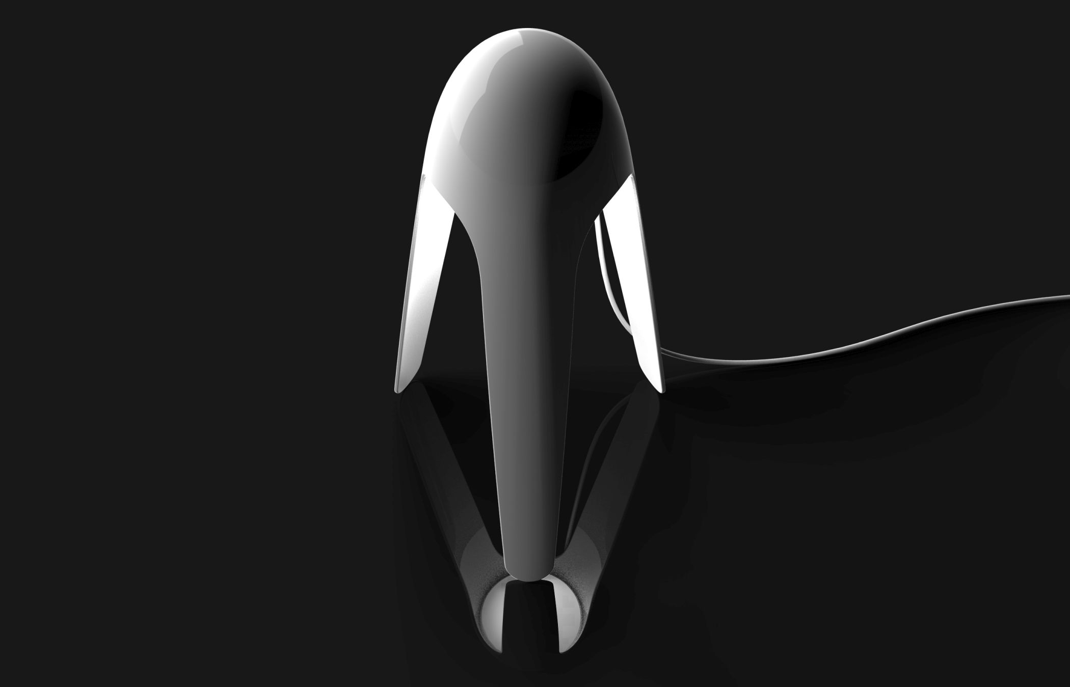Cyborg lampe de table Martinelli Luce