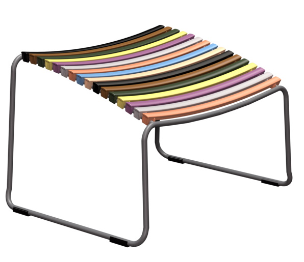 Click Footrest Tabouret de pied Outdoor Houe 