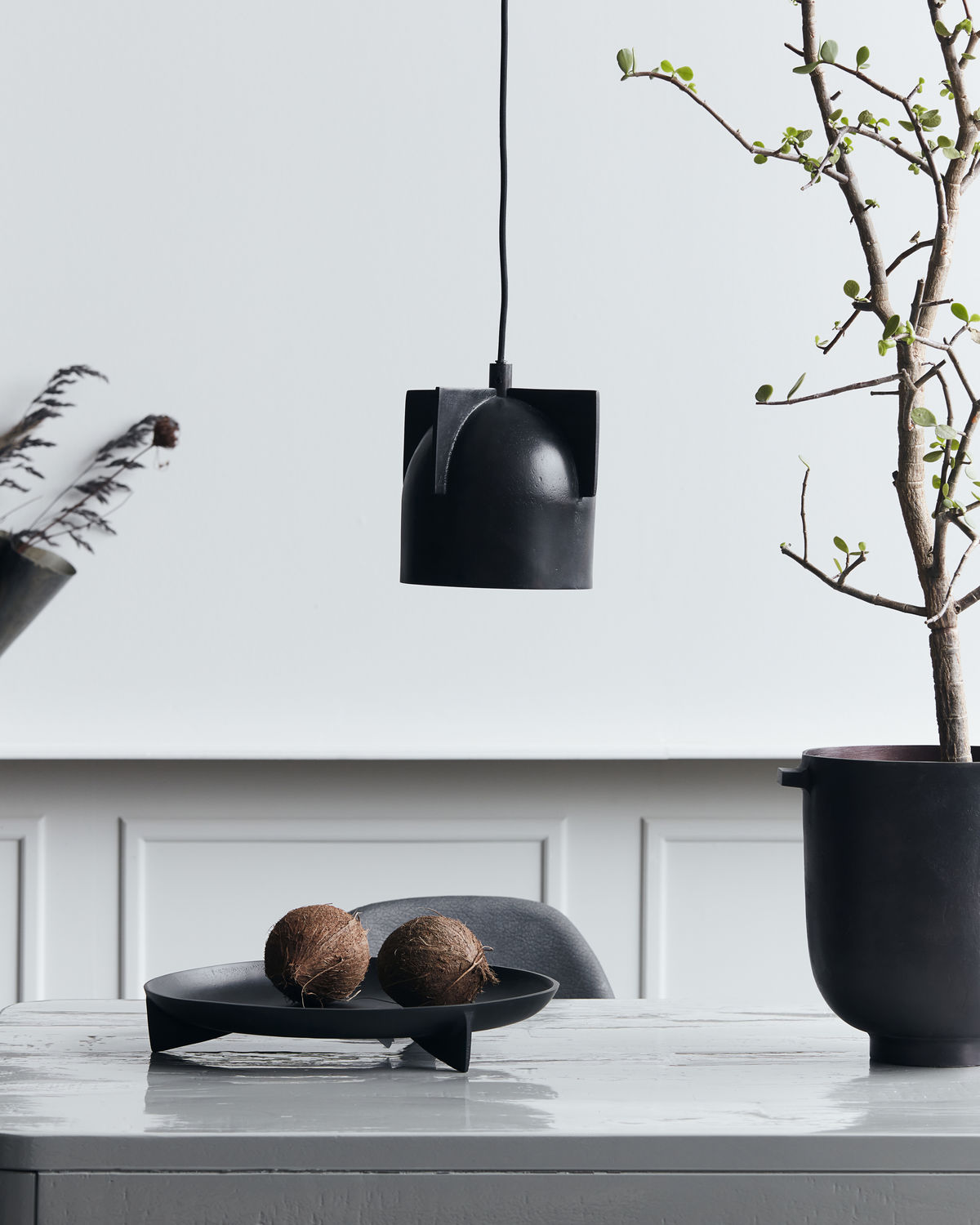 Akola lampe suspendue noire house doctor OFFRE SPECIALE