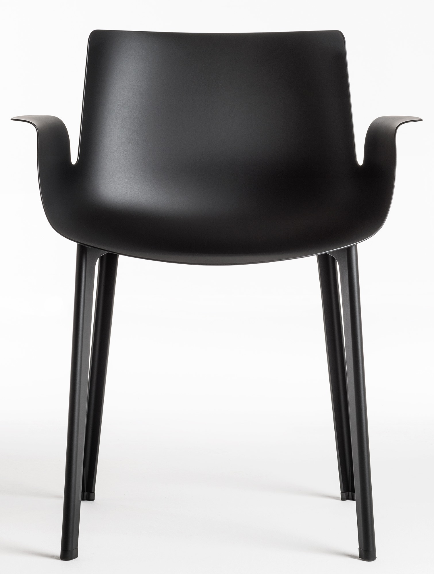 Piuma Stuhl Kartell-schwarz
